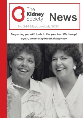 May 2025 Kidney Society magazine cover