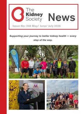 Kidney Society News May Issue 248 Front Cover image